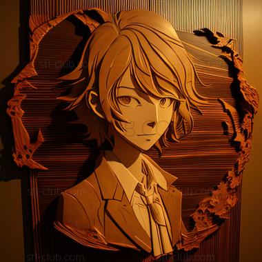 3D мадэль Ю Шимамура из Bungo Stray Dogs (STL)